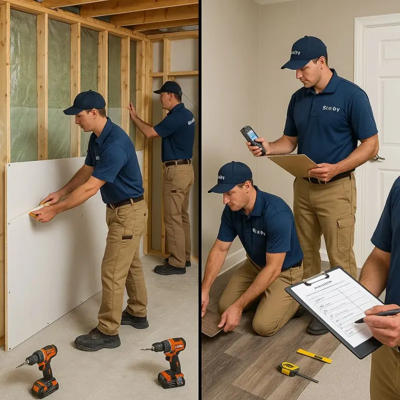 Repairs and Reconstruction process in Urbana, MD